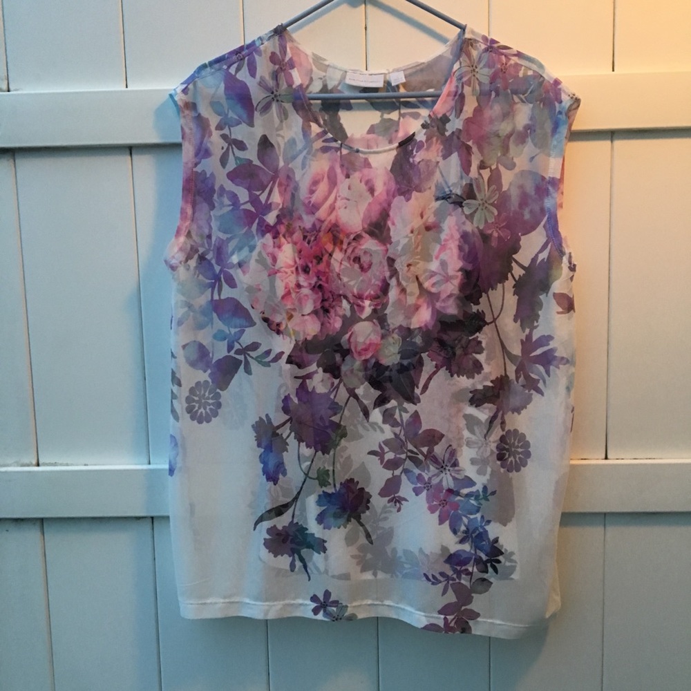 Two-Piece Blouse with Cami Set